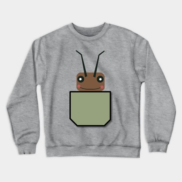 Pocket Hopper Crewneck Sweatshirt by LochNestFarm